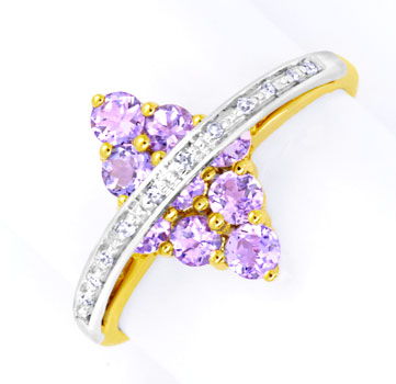 Foto 1 - Sensationeller Design-Diamant Edelstein Ring, S6067